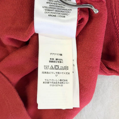 【美品】POLO RALPH LAUREN セーター レッド 6サイズ 【クリーニング発送】