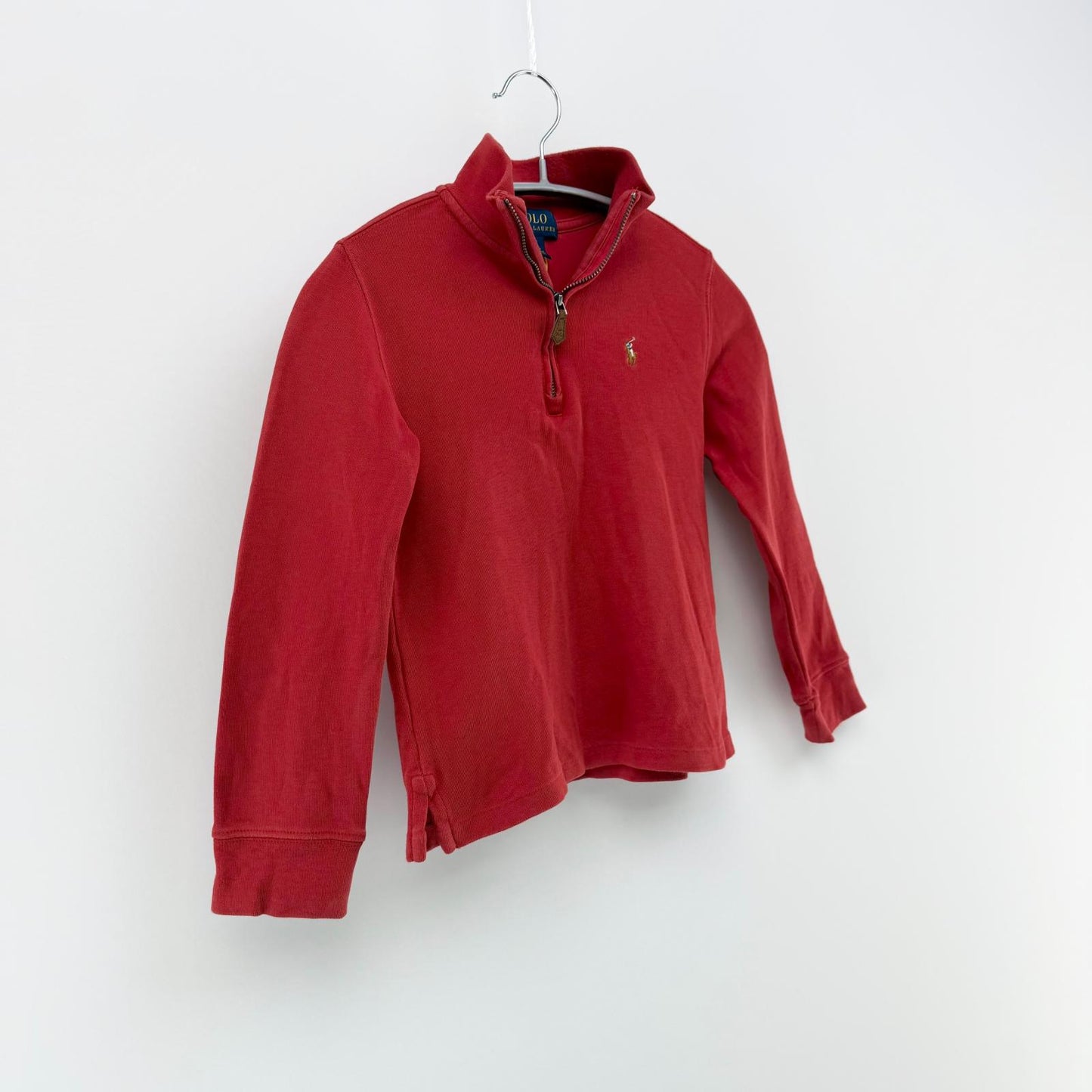 【美品】POLO RALPH LAUREN セーター レッド 6サイズ 【クリーニング発送】