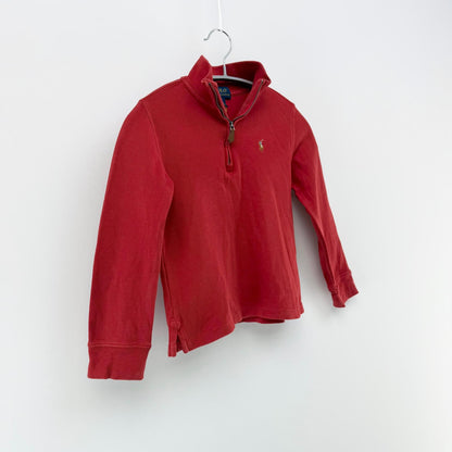 【美品】POLO RALPH LAUREN セーター レッド 6サイズ 【クリーニング発送】