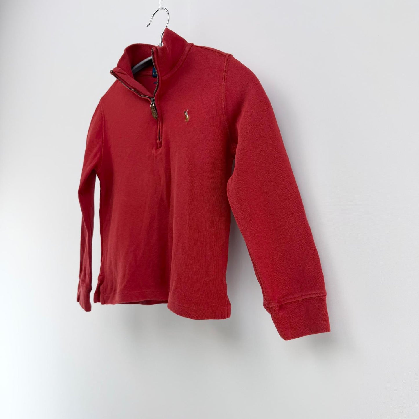 【美品】POLO RALPH LAUREN セーター レッド 6サイズ 【クリーニング発送】
