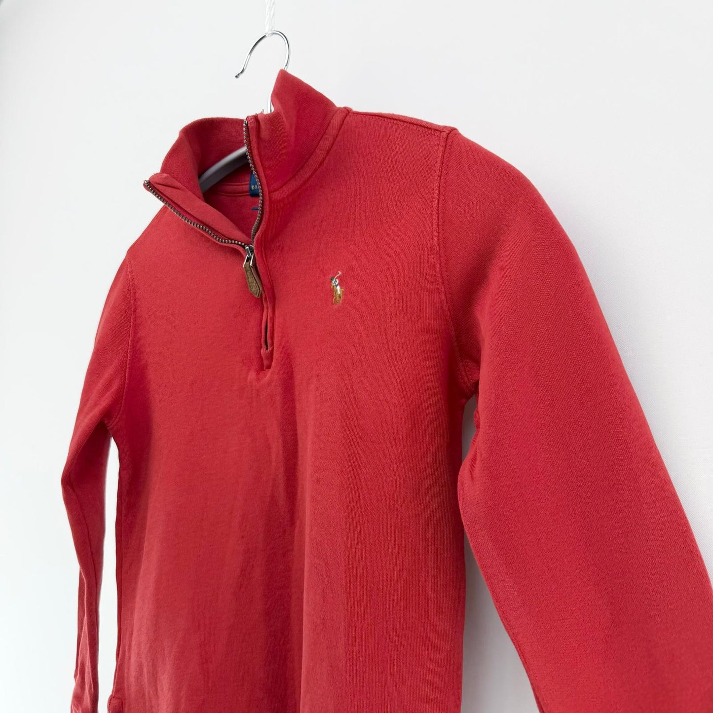 【美品】POLO RALPH LAUREN セーター レッド 6サイズ 【クリーニング発送】