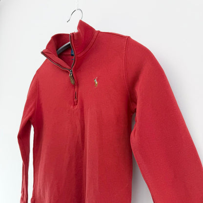 【美品】POLO RALPH LAUREN セーター レッド 6サイズ 【クリーニング発送】