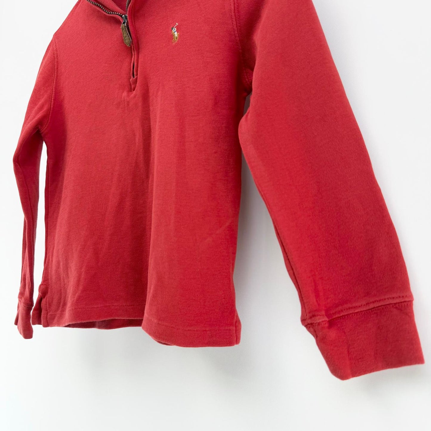 【美品】POLO RALPH LAUREN セーター レッド 6サイズ 【クリーニング発送】