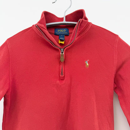 【美品】POLO RALPH LAUREN セーター レッド 6サイズ 【クリーニング発送】