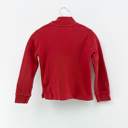 【美品】POLO RALPH LAUREN セーター レッド 6サイズ 【クリーニング発送】