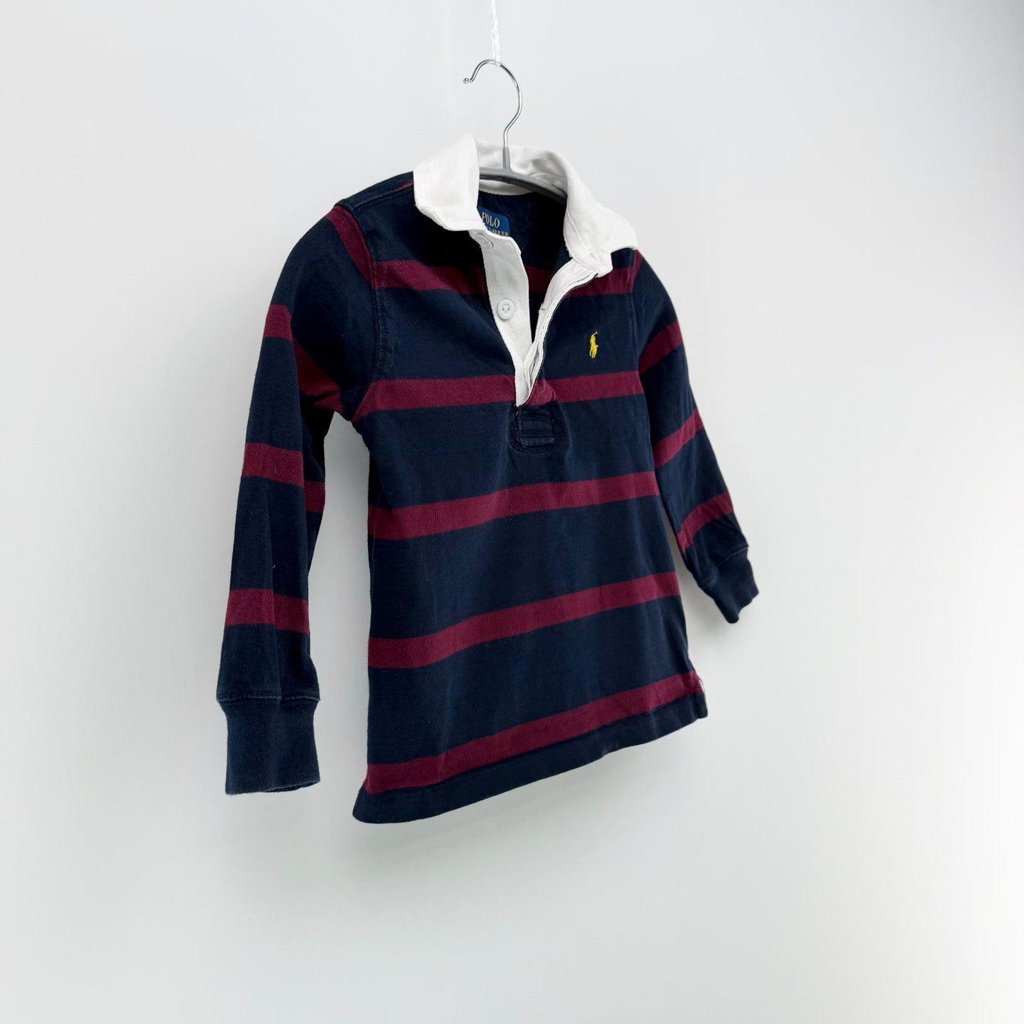 【美品】POLO RALPH LAUREN ポロシャツ ボーダー 4サイズ【クリーニング発送】