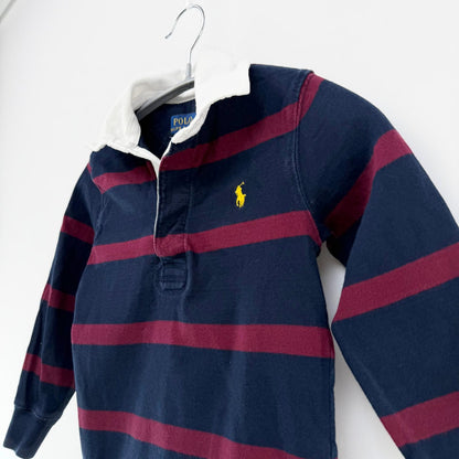 【美品】POLO RALPH LAUREN ポロシャツ ボーダー 4サイズ【クリーニング発送】