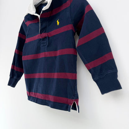 【美品】POLO RALPH LAUREN ポロシャツ ボーダー 4サイズ【クリーニング発送】