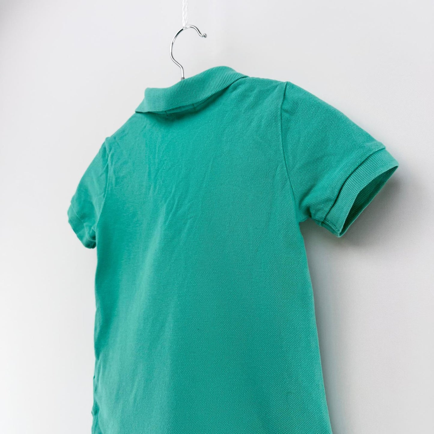 【美品】POLO RALPH LAUREN 半袖ポロシャツ グリーン 3サイズ【クリーニング発送】