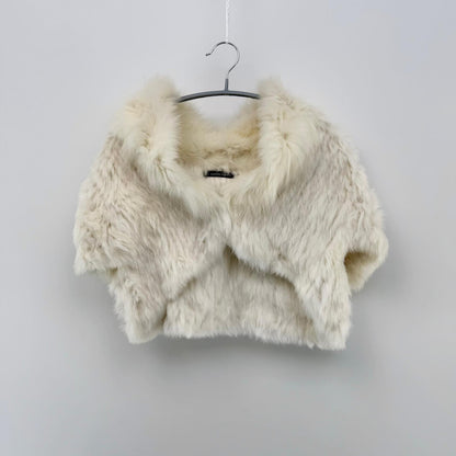 【美品】Nanette Lepore ボレロ ホワイト Fサイズ【クリーニング発送】