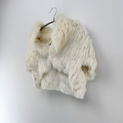 【美品】Nanette Lepore ボレロ ホワイト Fサイズ【クリーニング発送】