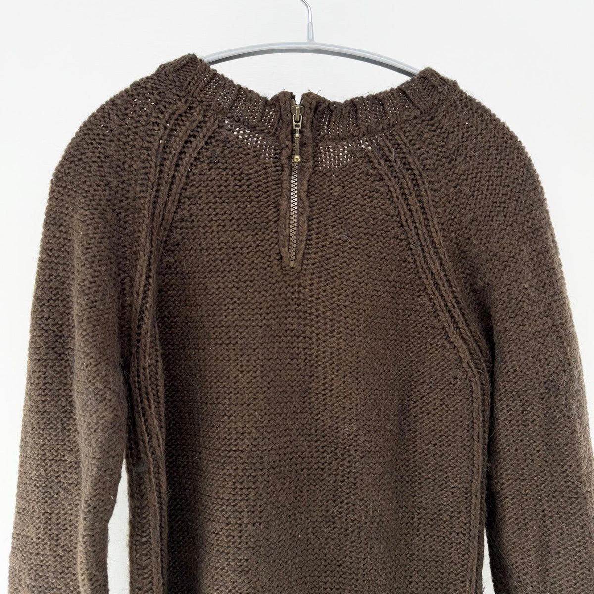 【美品】Bershka ニット ブラウン Sサイズ【クリーニング発送】