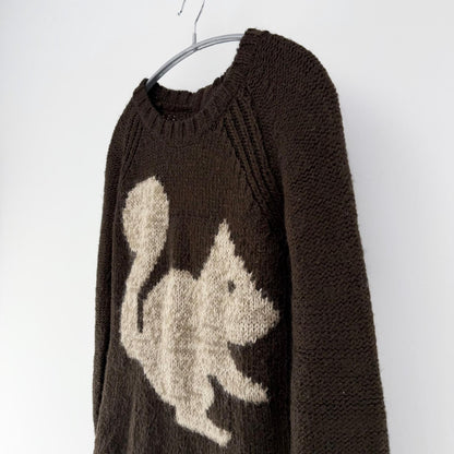【美品】Bershka ニット ブラウン Sサイズ【クリーニング発送】