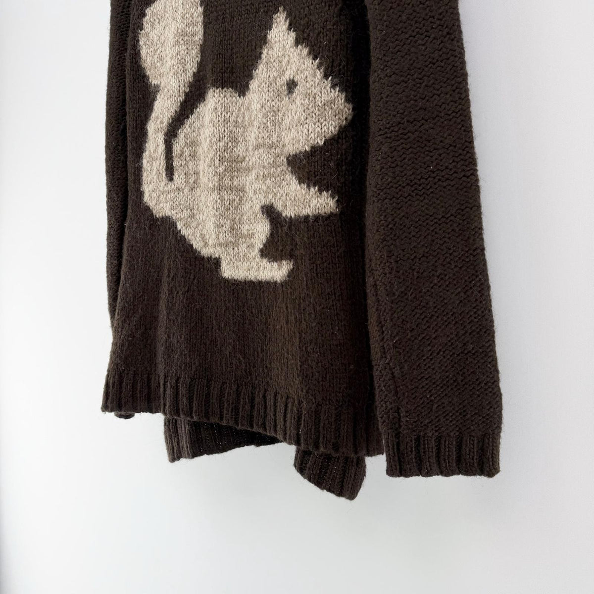 【美品】Bershka ニット ブラウン Sサイズ【クリーニング発送】