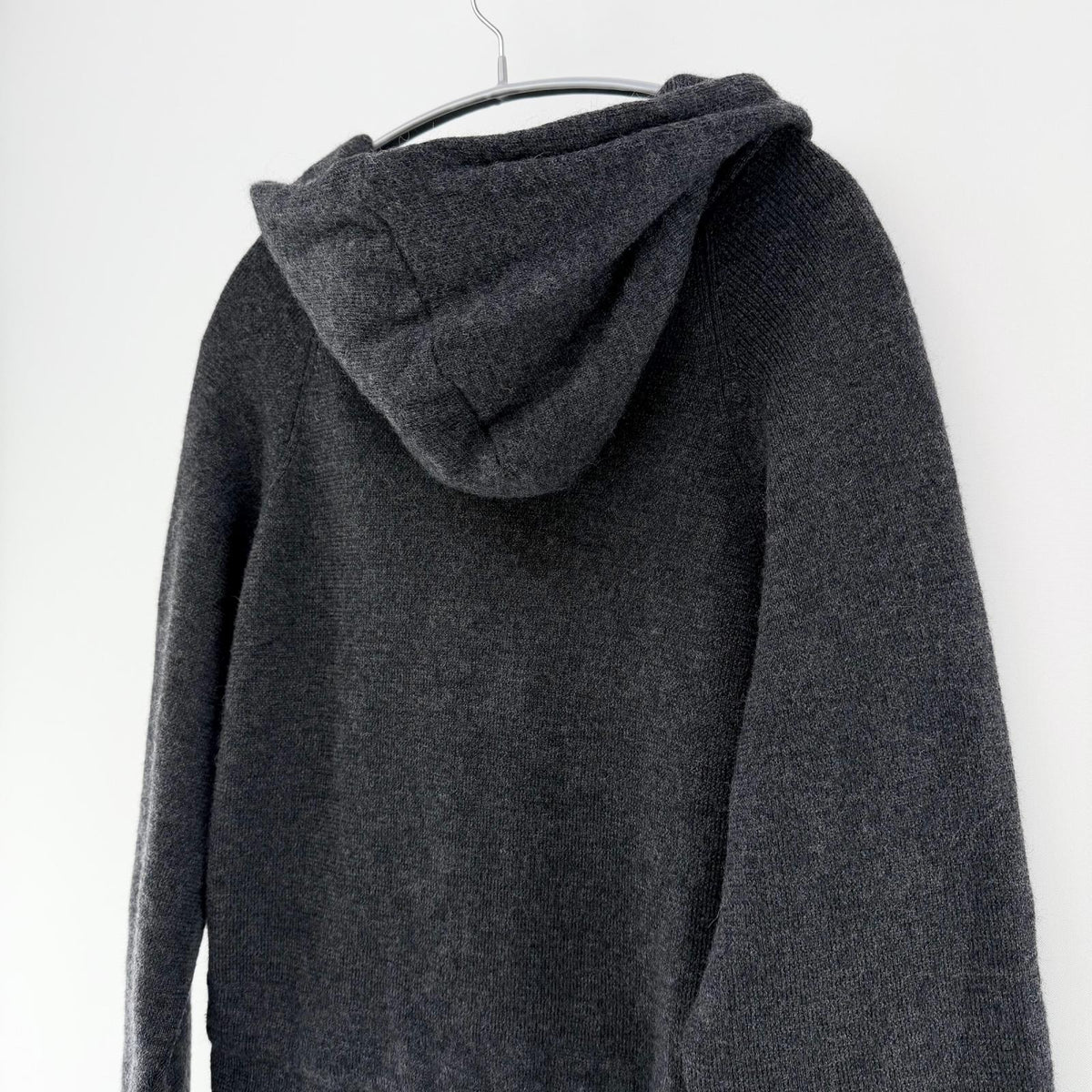 【美品】IENA ニットカーディガン グレイ Fサイズ【クリーニング発送】