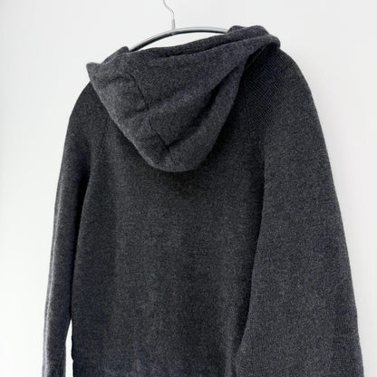 【美品】IENA ニットカーディガン グレイ Fサイズ【クリーニング発送】