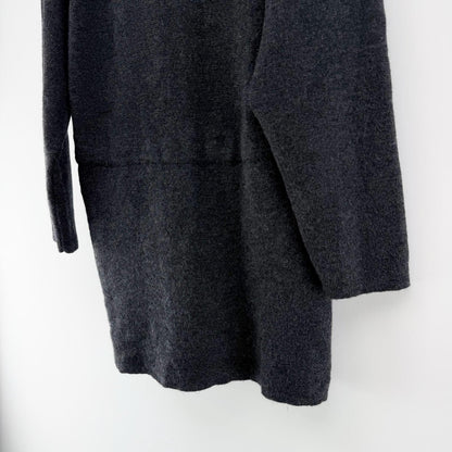 【美品】IENA ニットカーディガン グレイ Fサイズ【クリーニング発送】