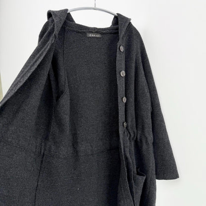 【美品】IENA ニットカーディガン グレイ Fサイズ【クリーニング発送】