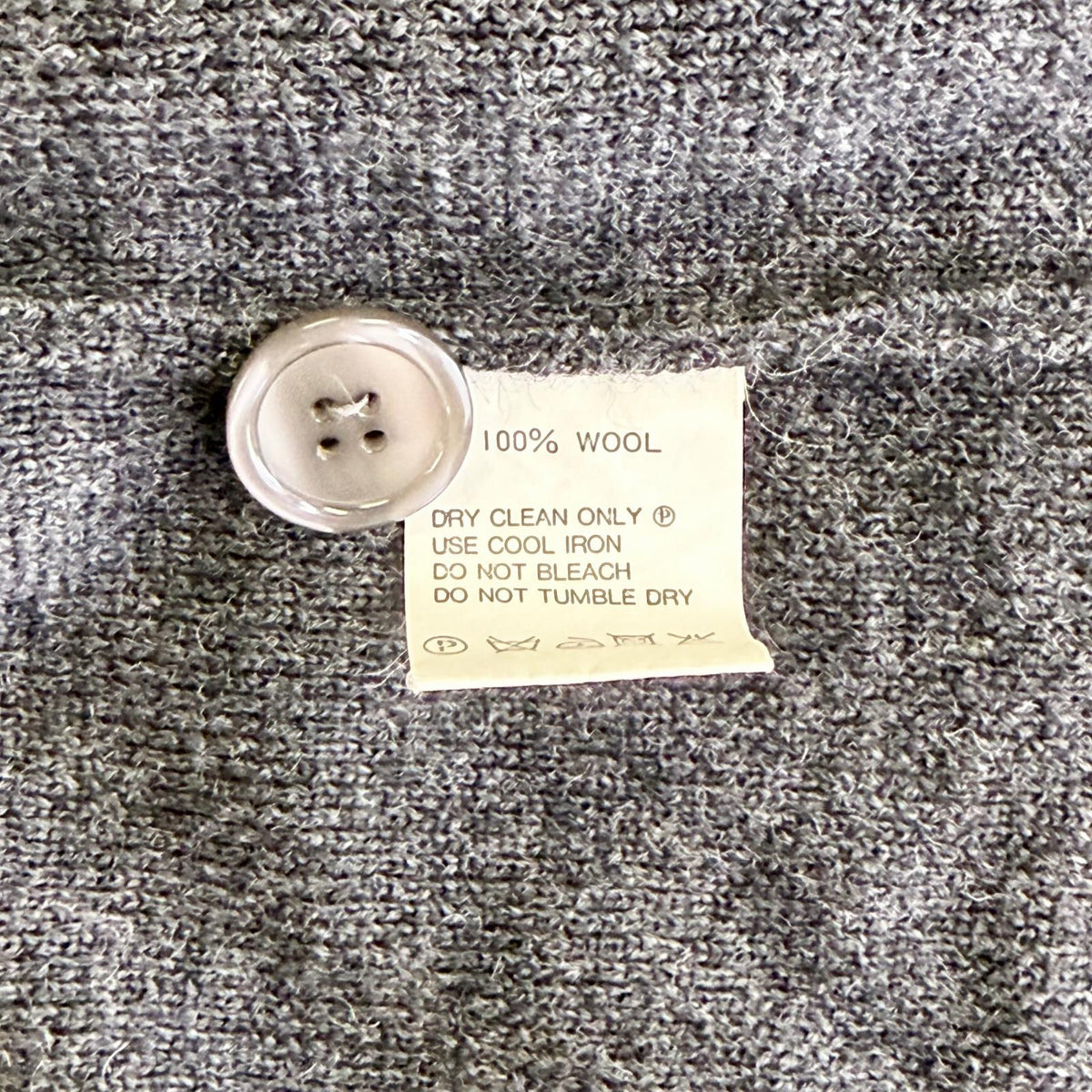 【美品】IENA ニットカーディガン グレイ Fサイズ【クリーニング発送】