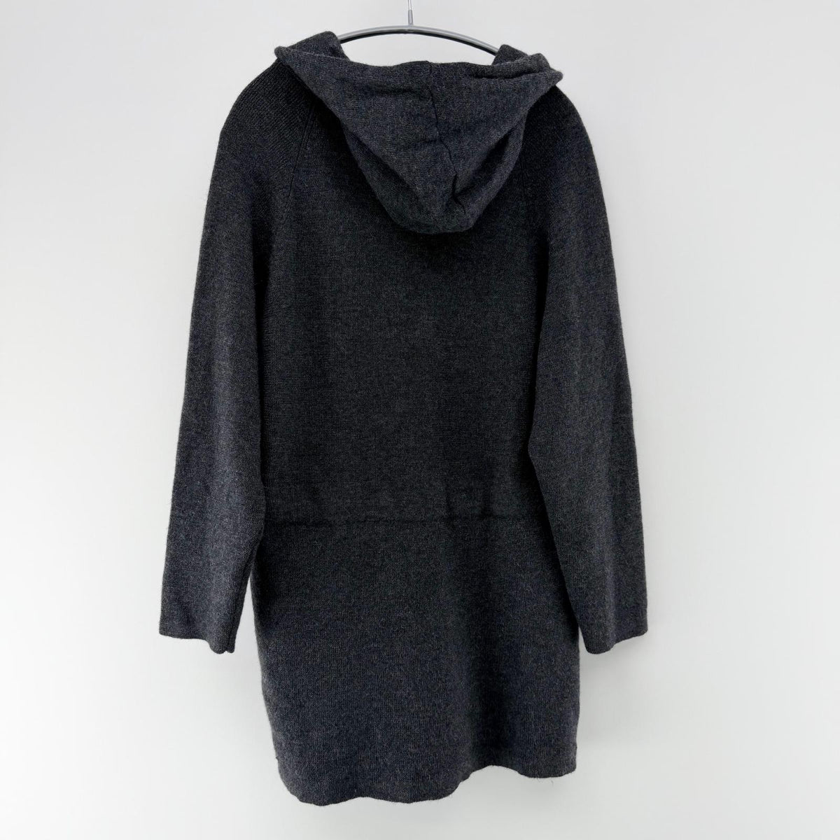 【美品】IENA ニットカーディガン グレイ Fサイズ【クリーニング発送】