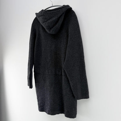【美品】IENA ニットカーディガン グレイ Fサイズ【クリーニング発送】