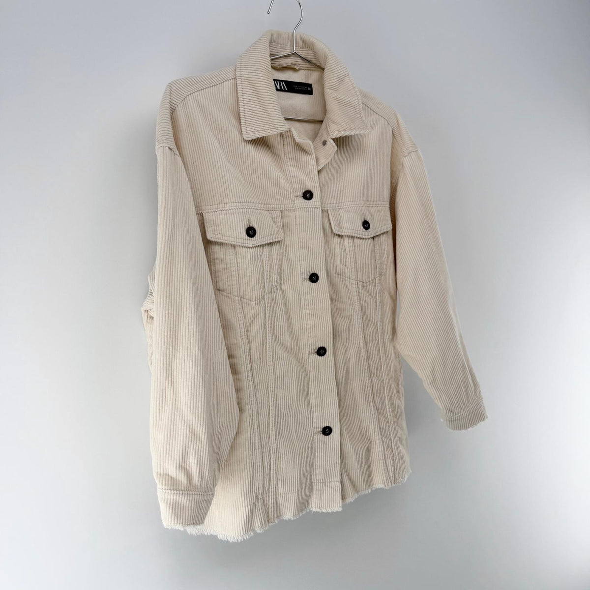 ZARA カバーオール ベージュ Sサイズ【クリーニング発送】