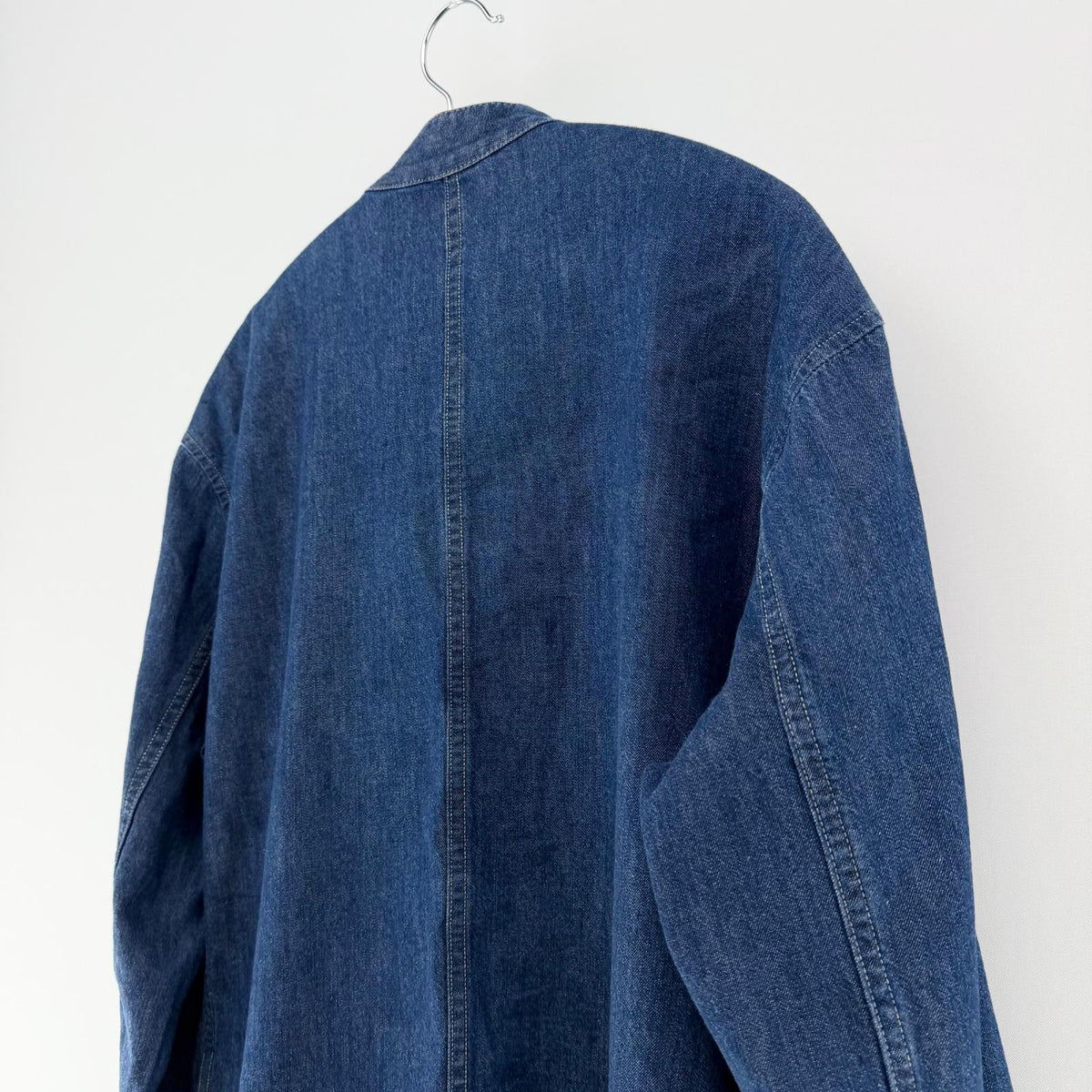 【美品】ユニクロ デニムカバーオール ネイビー XSサイズ【クリーニング発送】