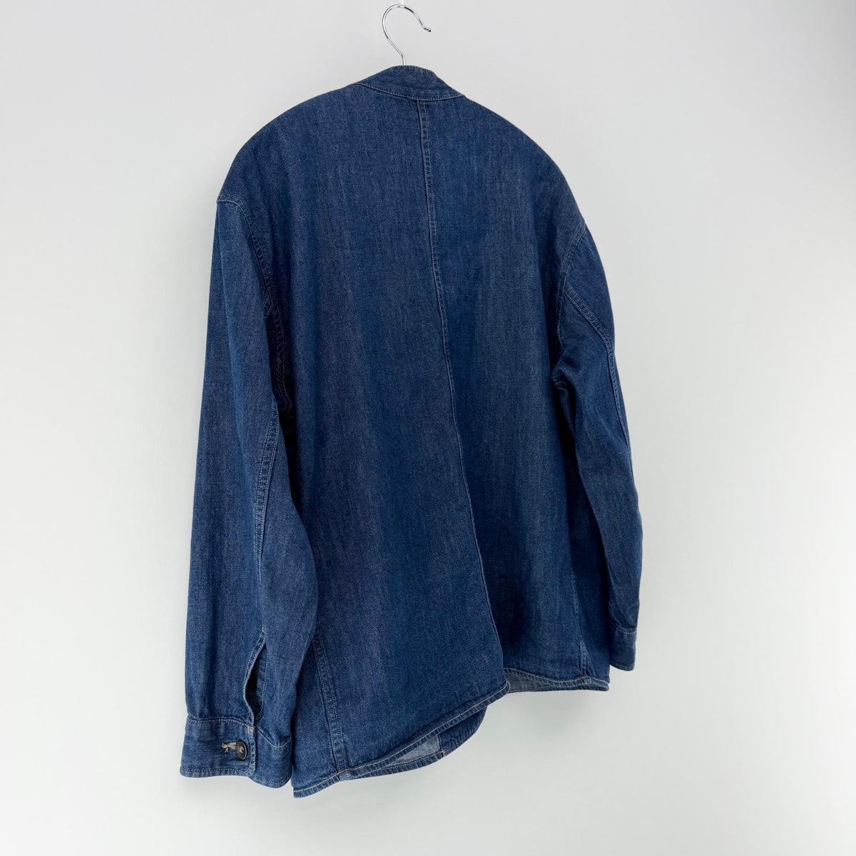 【美品】ユニクロ デニムカバーオール ネイビー XSサイズ【クリーニング発送】