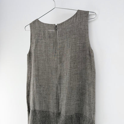 【美品】COMME CA ISM ワンピース ブラウン 9サイズ【クリーニング発送】
