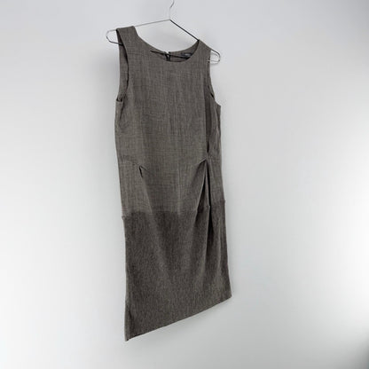【美品】COMME CA ISM ワンピース ブラウン 9サイズ【クリーニング発送】