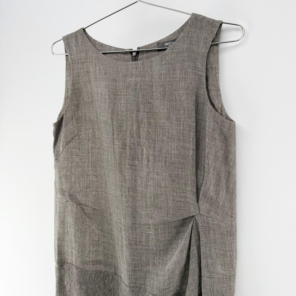 【美品】COMME CA ISM ワンピース ブラウン 9サイズ【クリーニング発送】