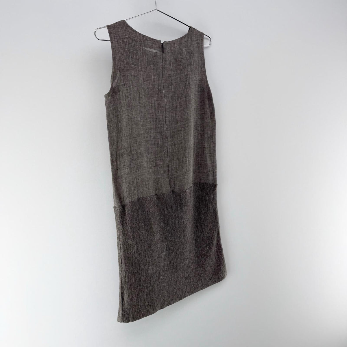 【美品】COMME CA ISM ワンピース ブラウン 9サイズ【クリーニング発送】