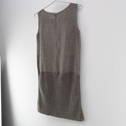 【美品】COMME CA ISM ワンピース ブラウン 9サイズ【クリーニング発送】