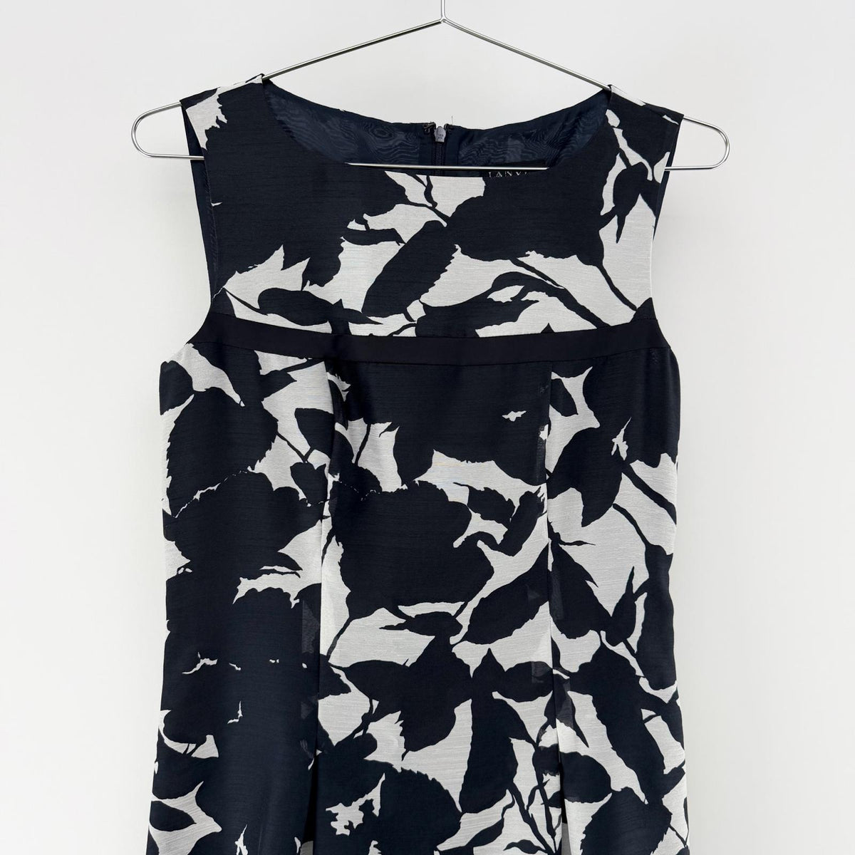 【美品】LANVIN ワンピース ブラック 38サイズ【クリーニング発送】