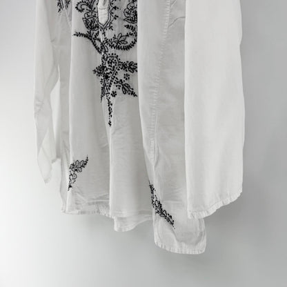 【美品】ROSE BUD ブラウス ホワイト Fサイズ【クリーニング発送】