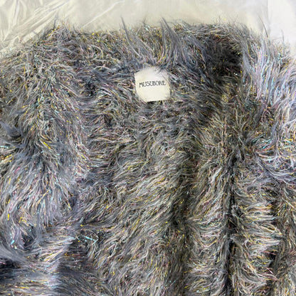 【美品】MUSUBORE カーディガン グレイ Fサイズ【クリーニング発送】