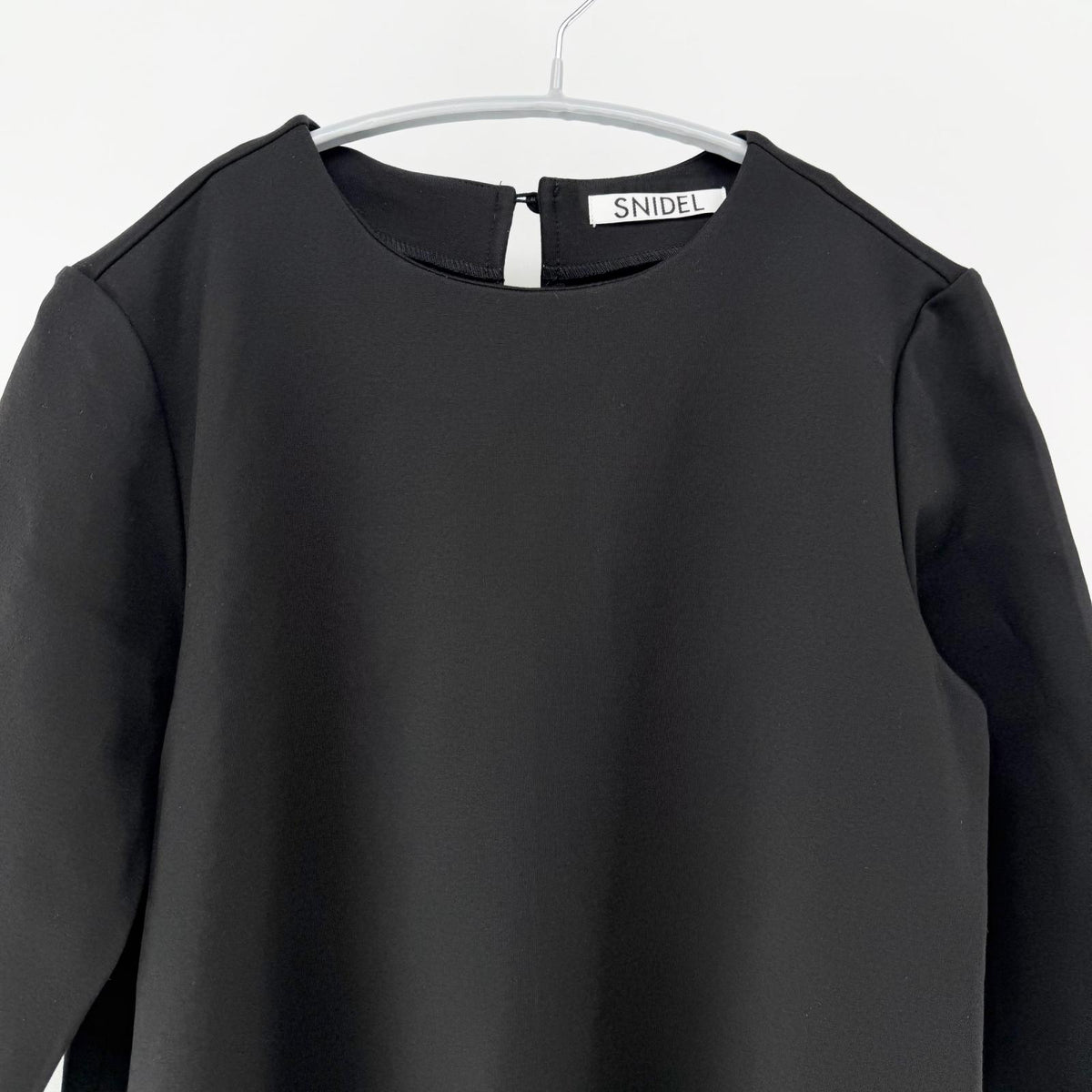 【美品】SNIDEL ワンピース ブラック Fサイズ【クリーニング発送】