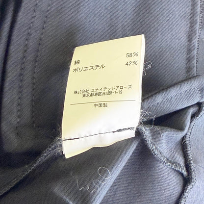 【美品】a day in the life ノーカラージャケット ブラック 36サイズ【クリーニング発送】