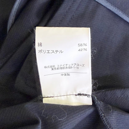【美品】a day in the life ノーカラージャケット ブラック 36サイズ【クリーニング発送】