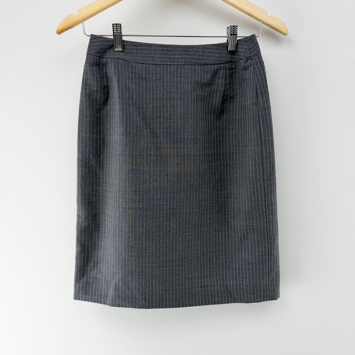 【美品】a day in the life スーツスカート上下 グレイ 36サイズ【クリーニング発送】