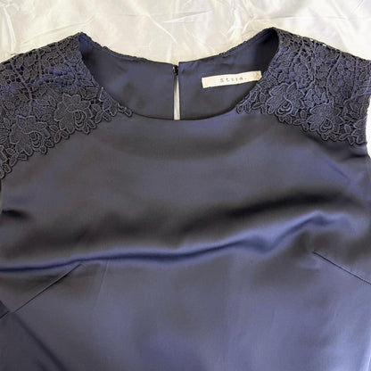 【美品】stola ワンピース ブラック 38サイズ【クリーニング発送】