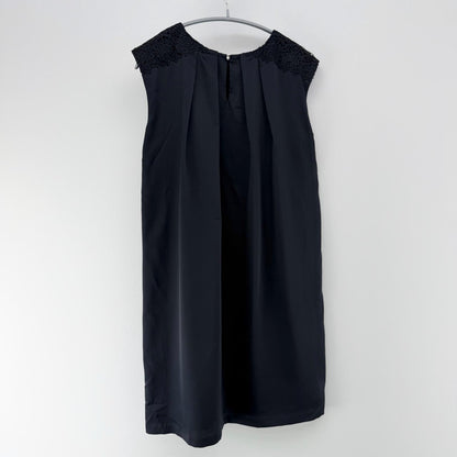 【美品】stola ワンピース ブラック 38サイズ【クリーニング発送】