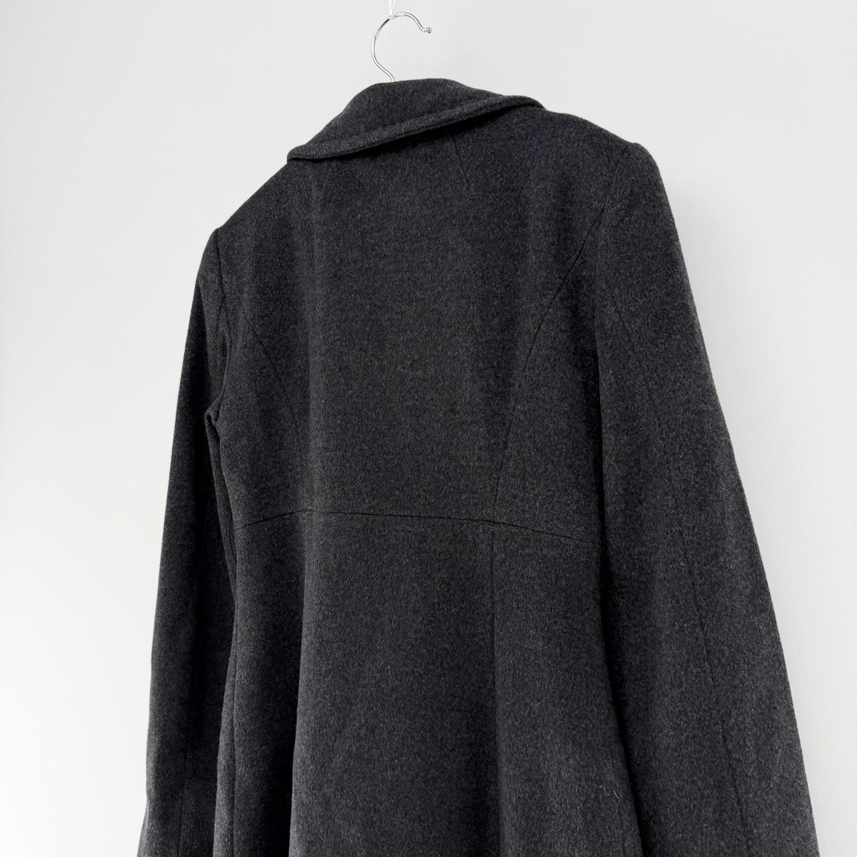 【美品】MAX&Co. チェスターコート グレイ 38サイズ【クリーニング発送】