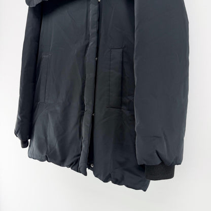 【美品】theory ダウンコート ブラック Pサイズ【クリーニング発送】