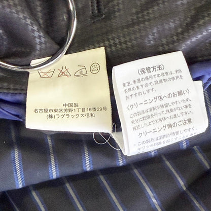 【美品】brummell トレンチコート ブラック Lサイズ【クリーニング発送】