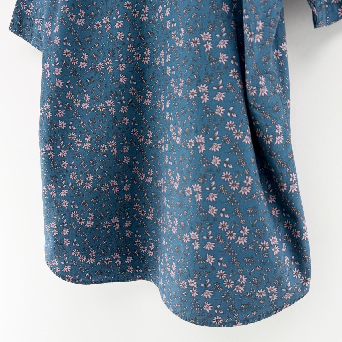 【美品】The shop TK 半袖シャツ ブルー Lサイズ【クリーニング発送】