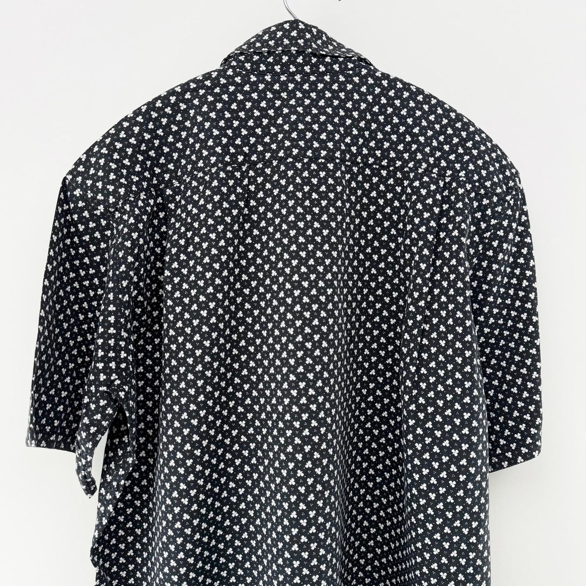 【美品】COMME CA ISM 半袖シャツ ブラック Fサイズ【クリーニング発送】