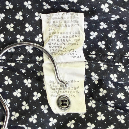 【美品】COMME CA ISM 半袖シャツ ブラック Fサイズ【クリーニング発送】