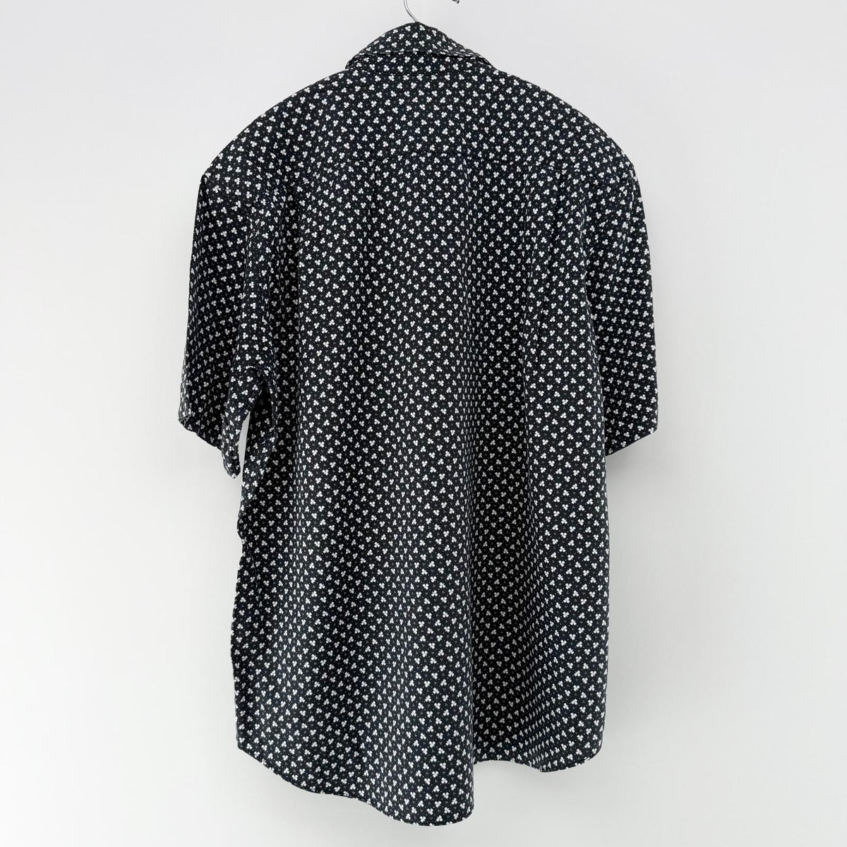 【美品】COMME CA ISM 半袖シャツ ブラック Fサイズ【クリーニング発送】
