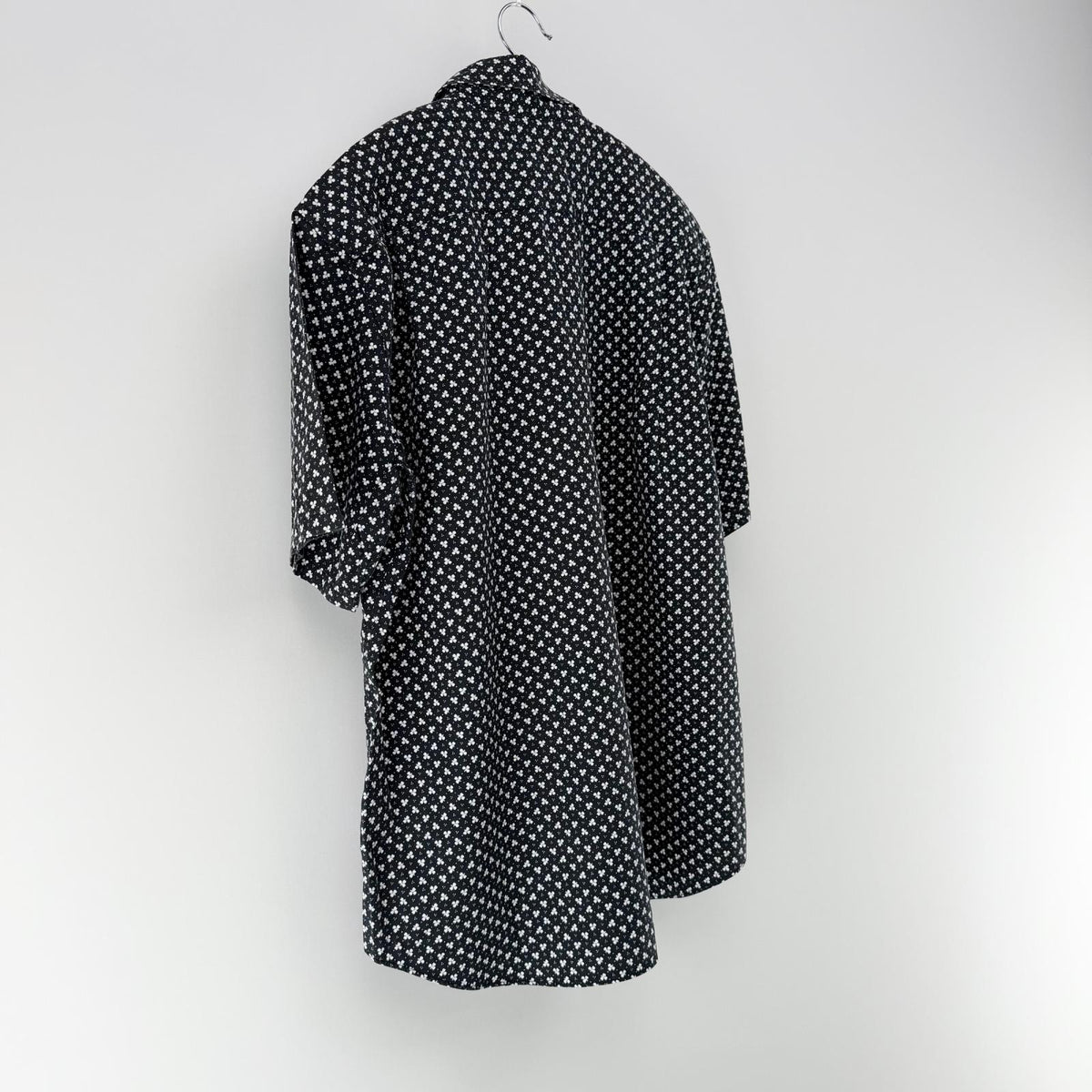 【美品】COMME CA ISM 半袖シャツ ブラック Fサイズ【クリーニング発送】
